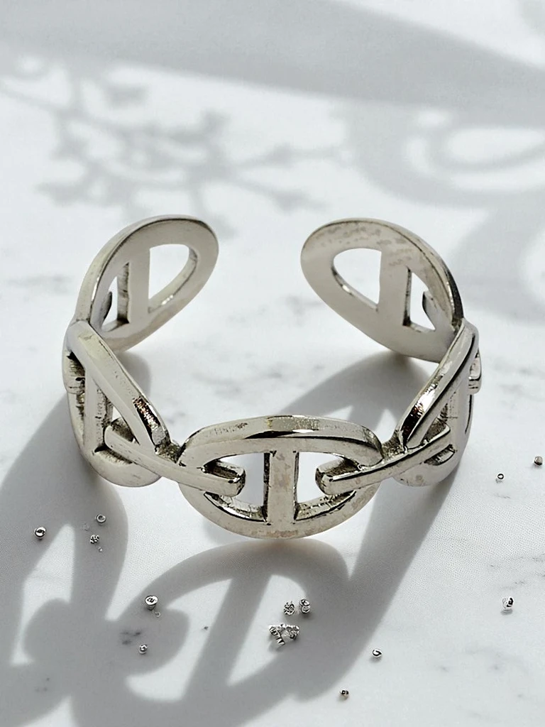 Dolce Vita bangle bracelet with decorative charms