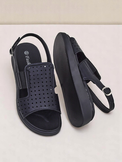 Royalfashion Women's BreezyStep Thick Sole Sandals