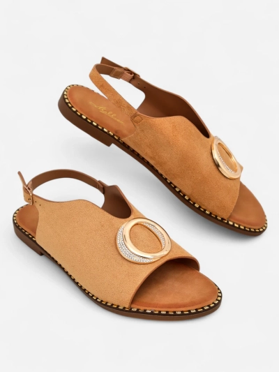 Royalfashion Women's Sandals with Atmase Upper