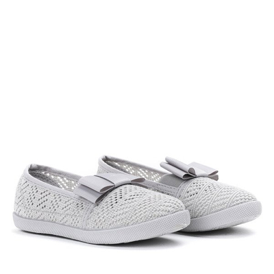 Grey girls' slip on sneakers Tabbi - Footwear