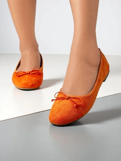 Royalfashion Женские балетки с бантиком Zaame