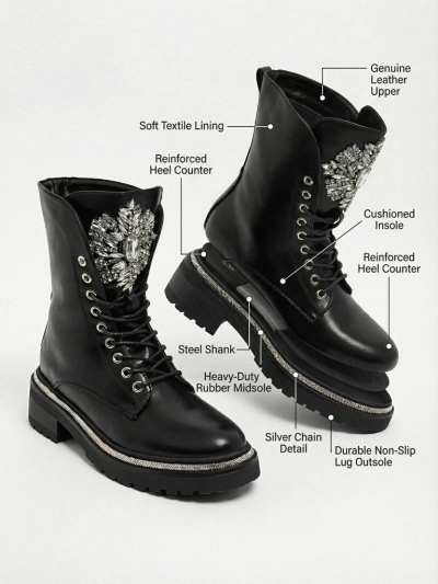 Женские ботинки из экокожи Evinell