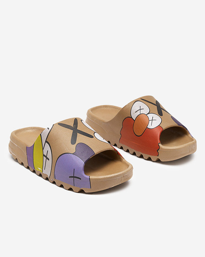 Kuldsed naiste Elmino sussid - Jalatsid