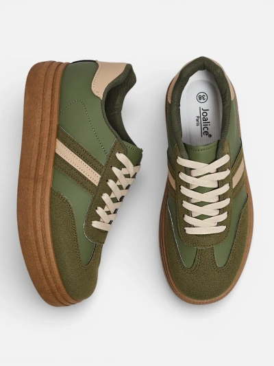 Женские Кроссовки Flora Зеленые Экологичные Удобные на Весну