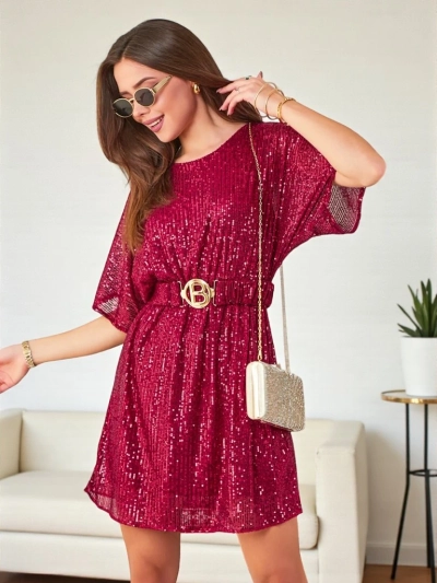 Женское платье Royalfashion с пайетками