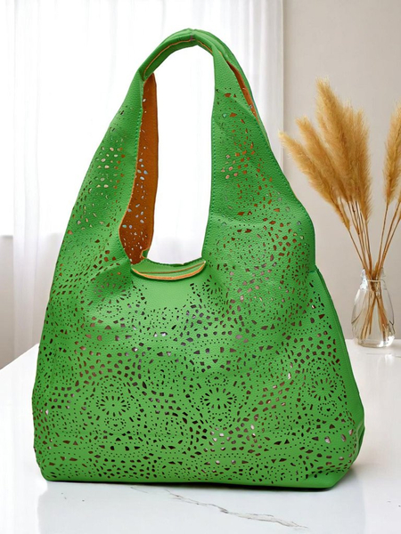 Royalfashion Suur naiste pitsiga shopper-kott Lira Lace