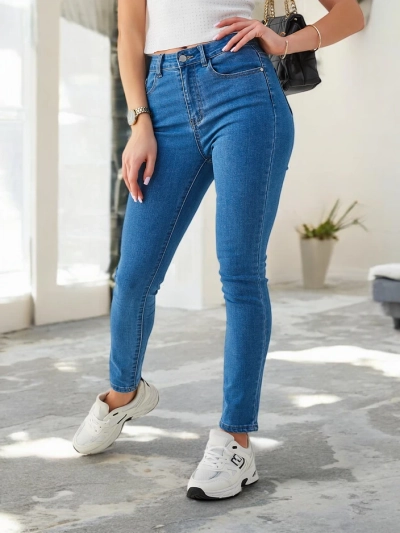 Royalfashion Naiste Puuvillased Skinny Teibid