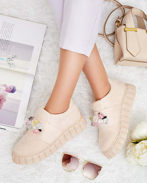 Royalfashion Spordipoolkingad värviliste kividega Resinello