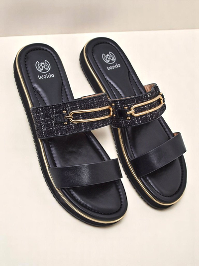 Royal Fashion Women's Flat Sole Slippers Mamma