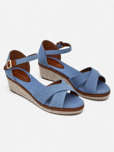 Royalfashion Women's Terrific Peep-Toe Wedge Sandals