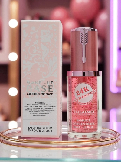 Primer Makeup Base 24K- moisturizes, illuminates and controls sebum secretion