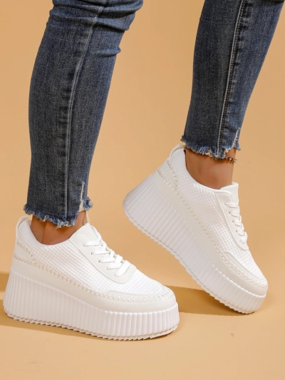 Royalfashion Women's Platform Sneakers Siserra