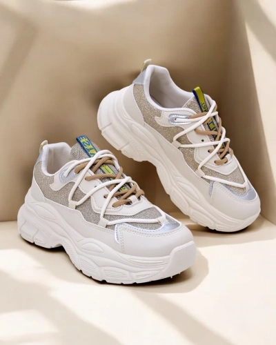 Royalfashion Women's Sneakers on a Thick Sole Teresii
