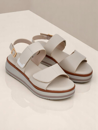 Royal Fashion Women's Thick-Soled Tulip Sandals