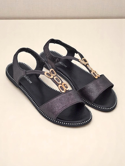 Royalfashion Women's Sandals with Decorative Straps Siena Glow