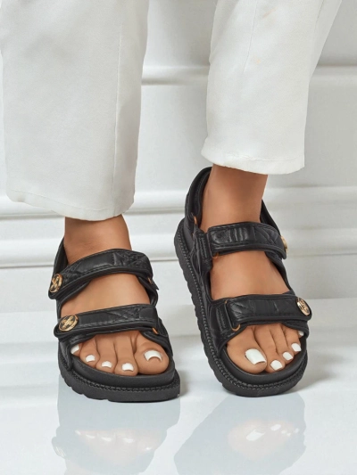 Royalfashion Women's sandals with a thicker sole Vivere