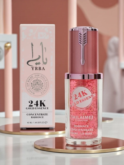 Primer Makeup Base 24K- moisturizes, illuminates and controls sebum secretion