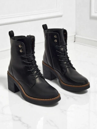 Naiste öko-nahast jämeda kontsaga poolsaapad Zeltra