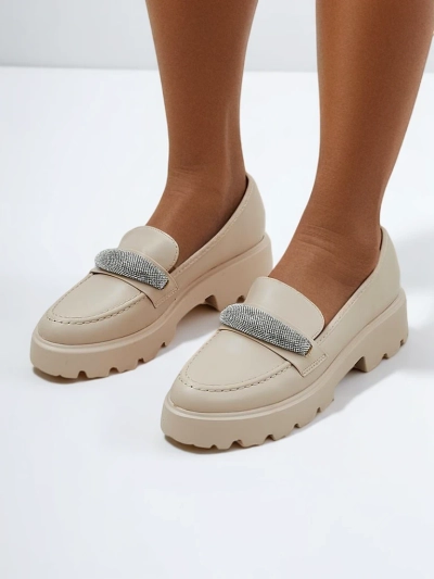 Royalfashion Naiste mokassiinid zirkoonidega Emerne