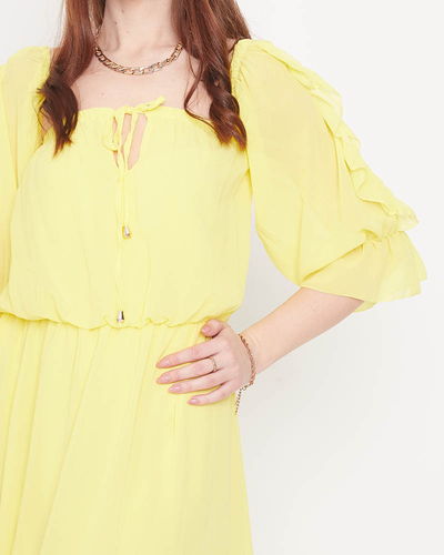 Naiste kollane hispaania maksikleit - Riietus