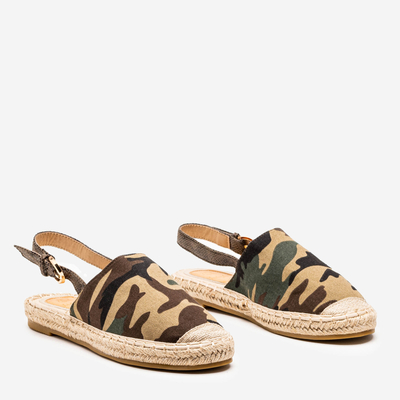 Daisy open heel espadrilles - Footwear