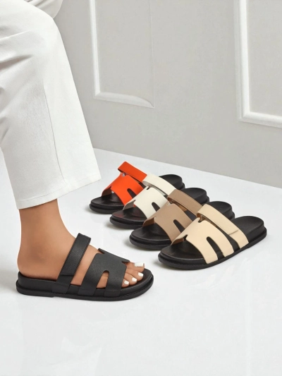 Royalfashion Women's eco-leather slides ReppiFlex