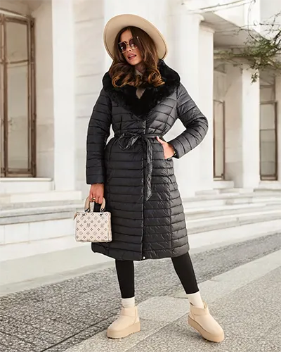 Royalfashion Long says coat women's