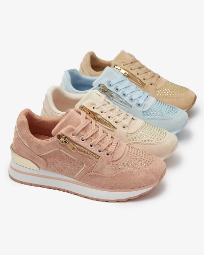 Women's sports shoes in light brown color Vlindere - Footwear