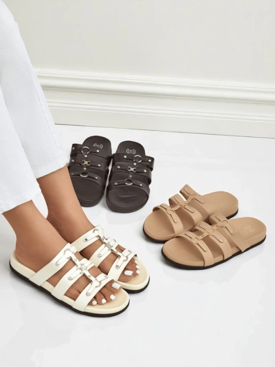 Royalfashion Женские шлепанцы в римском стиле Roma