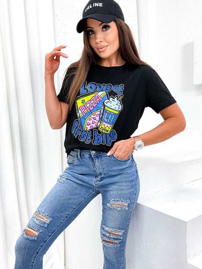 Royalfashion Naiste trükitud t-särk