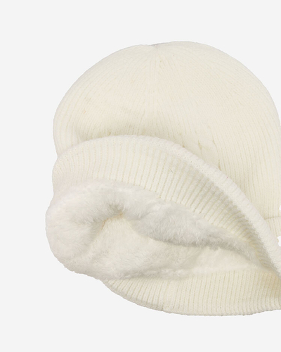 Royalfashion Ecru insulated women's cap