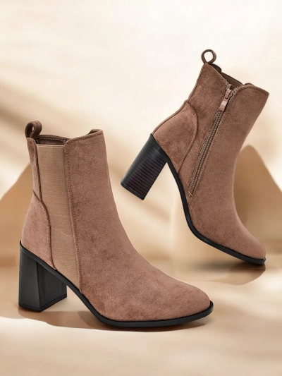 Royalfashion Women's ankle boots on a heel Enotto