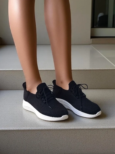 Royalfashion Women's slip-on fabric sports shoes Errifas