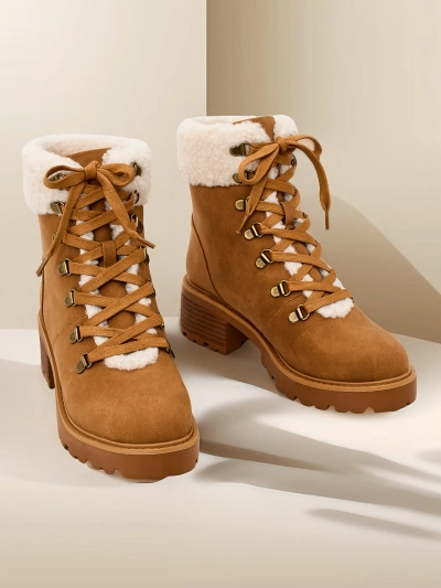 Royalfashion women's trapper boots Sawoli