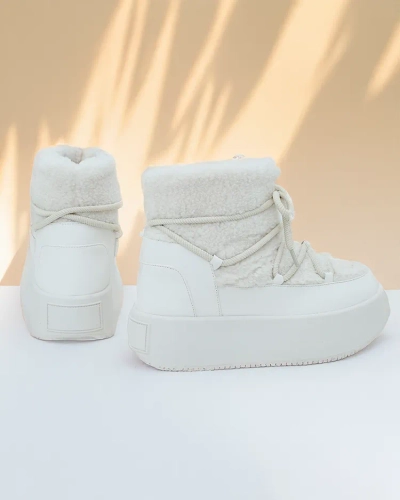 Royalfashion Kvindr Buckeafrætsandi Snow Boots Tomis