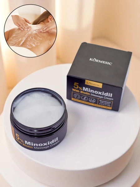 Kormesic peanaha massaažikreem biotiiniga – stimuleerib juuste kasvu