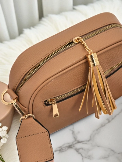 Royalfashion Small Women's Eco-Leather Handbag with Colorful Strap Kovi Lace