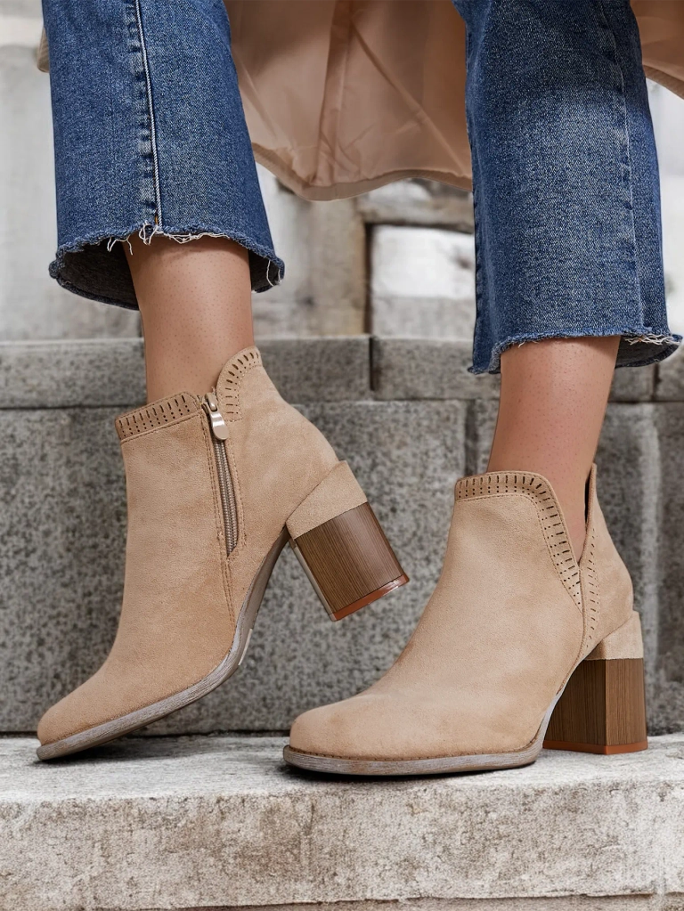 Royalfashion Wome's heeled ankle boots Vettot