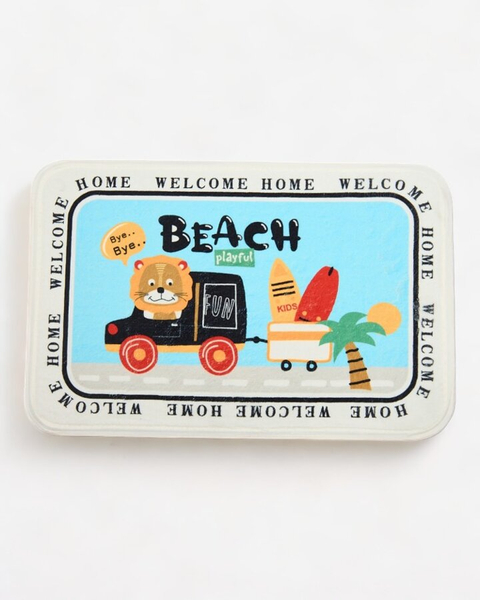 Royalfashion Värviline lilledega uksevaip 40x60