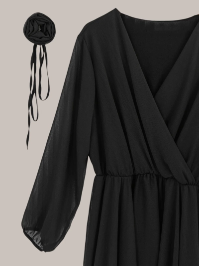 Классическое женское платье до колена Royalfashion