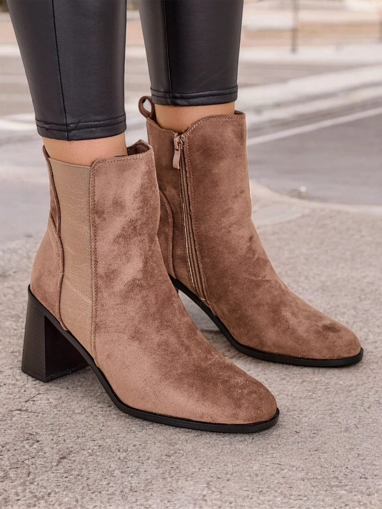 Royalfashion Женские ботильоны на каблуке Enotto