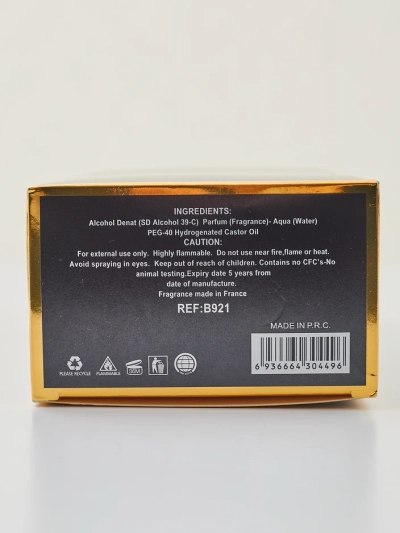 Inspired men's eau de toilette Bad Boy