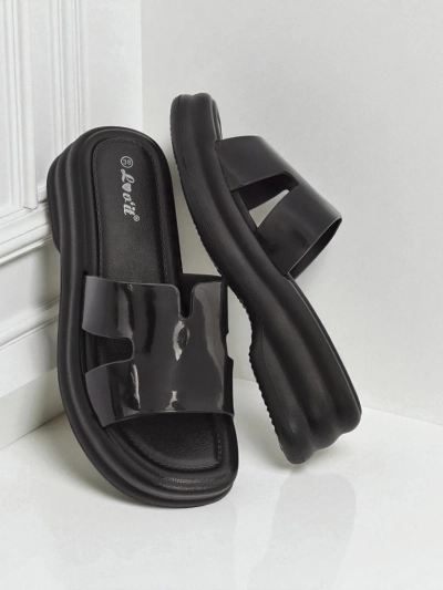 Royalfashion Naiste plätud paksema tallaga Nova Gloss