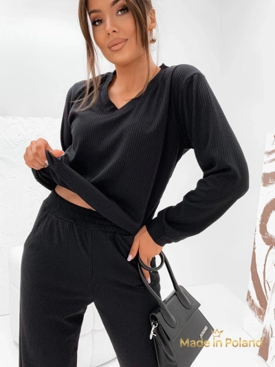 Puuvillane naiste kampsunkomplekt Shadow Line