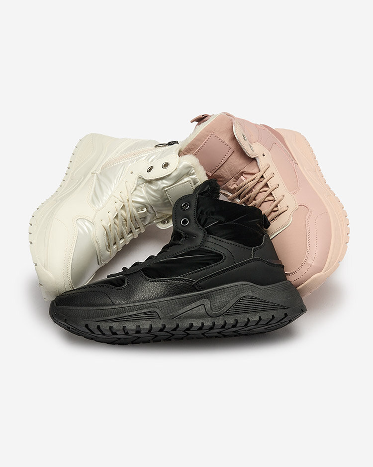 Royalfashion Утепленные женские кроссовки с мехом Retodaf