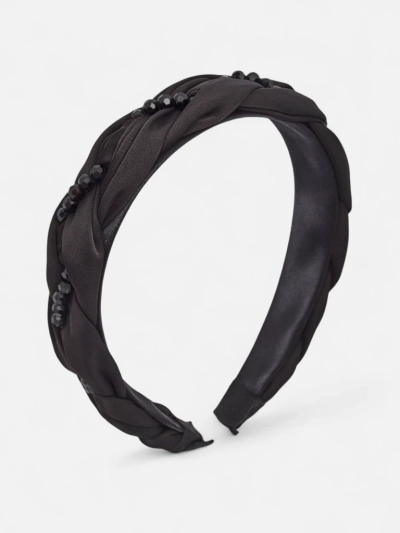 Royalfashion Hairband with Braid and Pearls