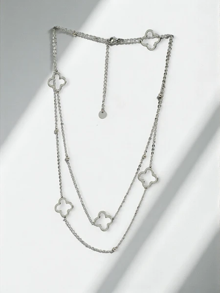 Серебряное колье Livia Quattro Argento - минималистичная элегантность