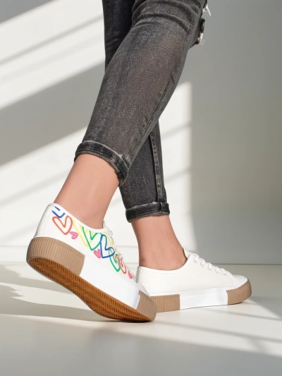 Royalfashion Naiste tenniset südame printiga Sercess