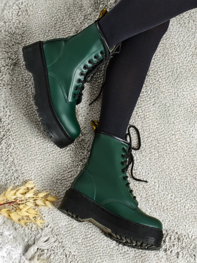 Women's Isadore Embossed Worker Boots