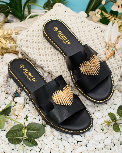 Royalfashion Naiste Ortyca lamedatallalised flip-flopid